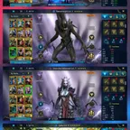RSL976 // / 19 Legendary / / Ninja / / Xenomorph / / Michelangelo / / Artak / / 629k power