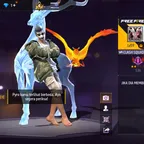 FF266|Lv59/252 Weapon (3 EVO + 41 Mythic)/AKM-BLUE FLAME DRACO LV3/262 Costume (1 Artifact + 12 Mythic)/30 Emote (13 Myt