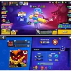 CHEAPEST 57k+ TROPHY | MARTIAN FAME | 29 MAX(61 HYPERCHARGED)| 104/104 BRAWLERS | 279 OP SKINS | 22 PRESTIGE | INSTANT.