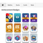 XP-84 ! CARD EVO 30 HERO 6 ! LVL-16 CARD 53 MAX LVL-15 CARD 106 MAX ! VERY RARE LEGENDARY BADGES ! 259 OLDEST EMOTE  