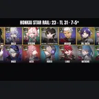 [ALL DEVICES] [Europe] TL 31 | 23 Characters | 7 5-Star | Gepard | Dan Heng | Imbibitor Lunae | Hyacine | Bailu | Dan