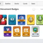 CRL 20 WIN 2023 BADGE- 15k GEMS- Grand & Classic(25) Challenge - 1583 (63) Level- 64 Emotes- 7 MAXED CARDS- 13 EVOLUTION