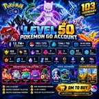 42 LOCATION BG) 3 SPECIAL BG MEWTWO RAYQUAZA LEVEL NECROZMA) LVL 50 ACCT | 103 LEGENDARY | 7 GIGANTAMAX | 12M STARDUST