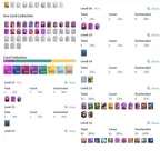 19 Evolution - Loaded Magic Items -6.2K Gems (58 Xp level )( Free Nc )83 Emotes --9100 Trophies '15 King Tower - 1
