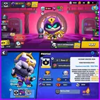 🔥[DG-3]🎯57K-TROPHIES 80 BRAWLERS 7-HYPERCHARGE 7-MAX POWER 170-SKINS INSTANT DELIVERY GUARANTEED