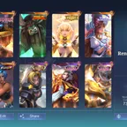 EHYPER BASED PREMIUM ACCOUNT|| LEVEL 69 || RENOWNED COLLECTOR III || GRAND 5|| EXQUISITE 3|| SKINS 217|| HEROS 132|| 