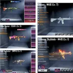  M416 GLACIER MAXED | ULTIMATE SUITS | X SUITS PHARAOH | TRIPLE M416 CRIMSON . ROARING . GLACIER | HIGH GUN LAB | RARE