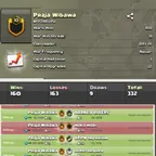 Praja Wibawa [] LEVEL: 10 [] WAR: 160-163-9 [] CWL: UNRANKED CHEAP CLAN - INSTANT - AVAILABLE
