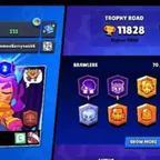 [11800 Trophies]-(70 Brawlers)-INSTANT DEAL 