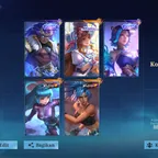 RC708|LV 78|HERO 133|SKIN 337|RENOWNED I|ALL EMBLEM MAX|2 KOF (KARINA,AURORA)|FLORYN SANRIO|NATALIA COLLECTOR|3 LUCKYBOX