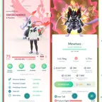 1.8k Pokemon | Lvl 75 | Team Red | 20M Stardust | 937 Shiny | 692 Legendary | Shiny Armour Mewtwo | Instant Delivery