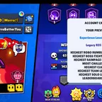LEGACY R35 BRAWLERS - 1 | 113K TROPHY-440X SKINS | LEADERBOARD PRESTIGE - 2 | 103/103X BRAWLER | 66X MAX | 64X HYPER |