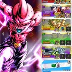 Dragon Ball Legends Accounts - UL Buu kid, UL Buu han, LF Gohan pur, Good Equip For Team D189 - Android & iOS | linked