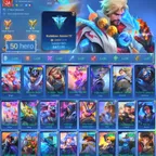 HERO 50 SKIN 54 | EMBLEM GOOD | METROZERO ROGER | EPIC LANCELOT| PENGASUS SEIYA BADANG| EPIC ZILONG | HERO GOOD| SKIN GO