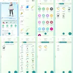 [A1028] LVL 54 | 16 Shiny | 5 Legendary | 20 can evolve |  1 shiny Legendary  | 1.1  million Stardust |  1 Costume| 2 lo