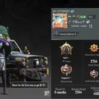 DC209|LV 57 SINCE C7S21|1 CHARACTER|5 TITLE|OVERACHIEVER|69 SET|SWEET SONGBIRD SET|BELLE TINKERER SET|RUSTBORN STRIDER S