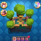 4.4k Cups / lvl 28 / Mega Knight deck / 254k coins / 213 gems / 10 emoji / more information in the description