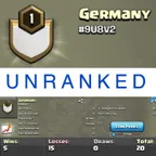 Rare 5 digit tag clan level 1 unranked || name - Germany