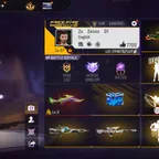 M18 | Level 67 | 800+ Fashion | 7.7k+ Like | 56 Emotes | 1 Entry emote | 300+ Weapons | Demon Slayer Inosuke Emote | Goo