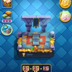 CR1293 // / / /CLASH ROYALE / / /6000 CUPS / /2 EVOLUTIONS /420 GEMS / /643K GOLD