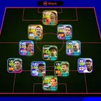 3243 Collective Strength || Only Konami || 111 Messi x 108 Ronaldo x 108 Van Der Sar || Full Meta Team || Bes