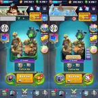 KT 16 | 60 MAX CARDS LEVEL 16 | 36 EVO | 11 HEROES | COLLECTION LEVEL 2138 | 17 CARDS LV 15 | 81 XP |
