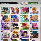VIP ACC+422m Power+11 Ultra (Rose Goku+Sp Gogeta+Vegito blue+Gogeta+Trunk+GokuVegeta+Zamasu 8S+Goku Uis 8S)+4 LR (d38
