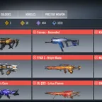 CODM-10X MYTHICAL WEAPONS-18X LEGENDARY-LEGENDARY CARECTER-NYX STARSTRUCK-ALL BEST WEAPONS-FULL ACESS-BEST-DEAL
