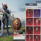 M416 - Roaring Immolation -Lvl.5 | M416 - Crimson Skyblade | Chicken Winner Set | 40x Gunlab | 53x MF | 4 Mythic Gliders