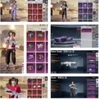  M416 Glacier Lv.6 Near Max  |  24x Gun Lab | 48 Mythic Fashion |  49 Collection |  Rare TDM Wear |  Full Access