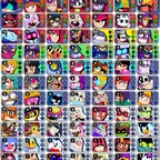 30 Hypercharge, 30K Trophies, Edgar Collab Skin, Mortis and Kenjo Hypercharge Skin, Many skins STACKED ACCOUNT CHEAP