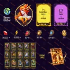 Gold 36-38 | Red 30-41 | Blue 124-187 | Shards | GLOBAL | 30000 Diamonds | 60K Energy | Shard | Primal Card