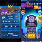🔥14121 TROPHY🔥23 CARDS LEVEL 16 [ EVO-17 ] HERO-12! XP-71! NC FREE! CL-1769! 78 OLD EMOTE! 112 BADGES! BEST DEAL!