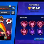 RARE | 27K 3V3 WINS | 116K TROPHY - 430X SKINS | 105/104X BRAWLER | 72X MAX | 72X HYPER | 107 TOTAL PRESTIGE | BEST DEAL