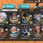 C4745 [IOS+ANDROID] 9 EX META - 7 MAX - Light Luffy + Zoro Sanji + Bonney + Nusjuro + Garp + Marcus Mars + Roger + Kaid