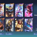 PL991|Lvl 65|RENOWNED III|237 SKIN|EX IMMO 121|ALL EMBLEM MAX|2 SANRIO(CLAUDE,FLORYN)|ANGELA ANNUAL|13 EPIC SKIN|3 MEOWK