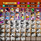 BS | A036 | BRAWLERS 46/107 | 11 MAX HC | 6K TROPHY | GEMS 12 | CN FREE