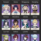 Genshin Impact Account | AR53 EU | 7-5 Star Characters | Skyward Pride | Faruzan C5 | Xiangling C4 | Code 5105
