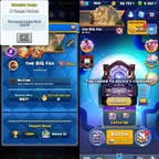 🔥6 YEAR PLAYED-6K GEMS🔥64 CARDS LEVEL 16 [ EVO-23 ] HERO-9! XP-81! 142 OLD EMOTE! 130 BADGES! NC FREE! BEST DEAL 