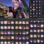 All Platform - EU - Level70 - 53 Character 31 5'Star - 20 Weapon 5'Star - Evernight - Phainon - Castorice - Cyrene - Hya