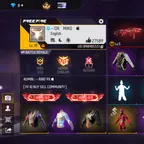 7 Years Old ID || Level 78 || Old Emotes || S10 Rank T-Shirt || Navy Shade Bundle || Top Red Neon Criminal || 345 Emotes