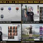 OG S4 + S5 + S6 RP MAX 100 | S5 Ponytail + S4 Face | Alan Walker T-Shirt + Frame | Light Blue Jersey | Full Access