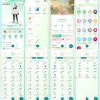 [A1364] LVL 70 | 23 Shiny | 30 can evolve | 6 Hundo | 23 shiny can evolve | 2 Master ball |6.9 million Stardust | 