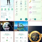 ( SUPER )  - HUNDO MEGA MEWTWO Y + RAYQUAZA | 4x Location Bg pikachu | LEVEL 13 | 400+ items Best Starter fresh id