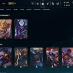 Handmade - Europe West -Rank GOLD IV - 1-9 Skins - 1K-20K BE - Code997