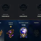 SEVER [ BR ] - 45 LVL  -  GOLD IV -  SKINS 20 - 90 CHAMP [1071  BE - 65 RP ] - FULL ACCESS (204) MYTHIC ESSE
