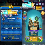 🔥14K TROPHY🔥26 CARDS LEVEL 16 [ 22 EVO ] HERO-11! XP-70! 76 OLD EMOTE! 100 BADGES! BEST DEAL!