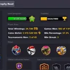 8 Ball Pool 5B 31ccp Level 101 Email Access Coins