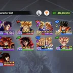 B709-IOS+Android-Team GT-LR(Bird Goku+Trunks&Gohan)+7 UL(Gohan+SS4 Goku+SS4 Vegeta+SS4 Gogeta)+43 Legends+25 Zenkai