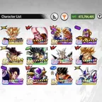 B762-IOS+Android-Good Meta-5 LR(Bird Goku Maxed+Broly+Frieza+Trunks&Gohan)+7 UL(Cooler Maxed)+30 Legend+Vip Equi+25 Zenk